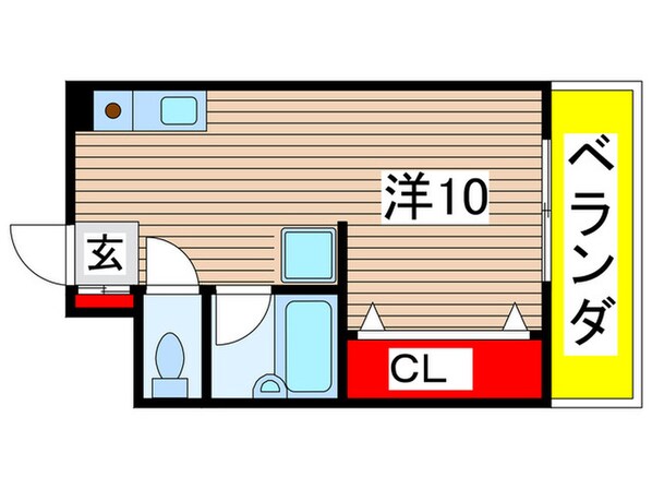 ゴールドビレッジの物件間取画像